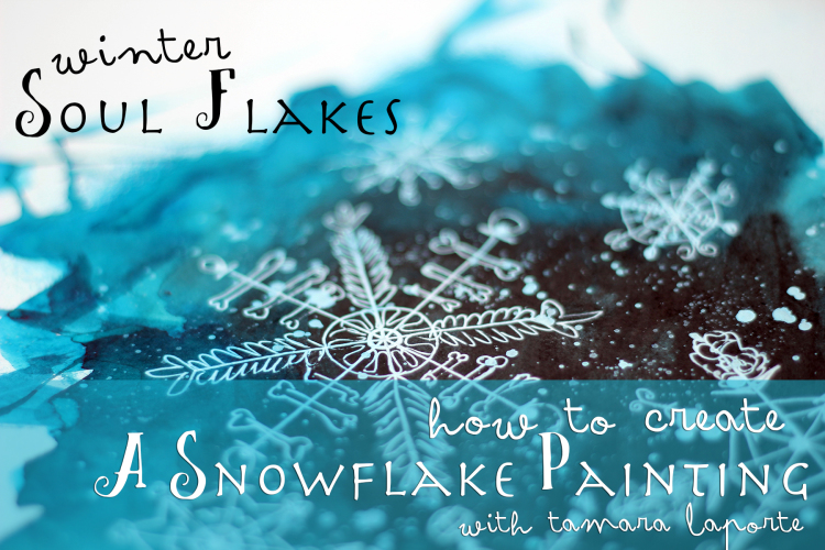 Bonus How to make a Snowflake Painting Willowing Arts