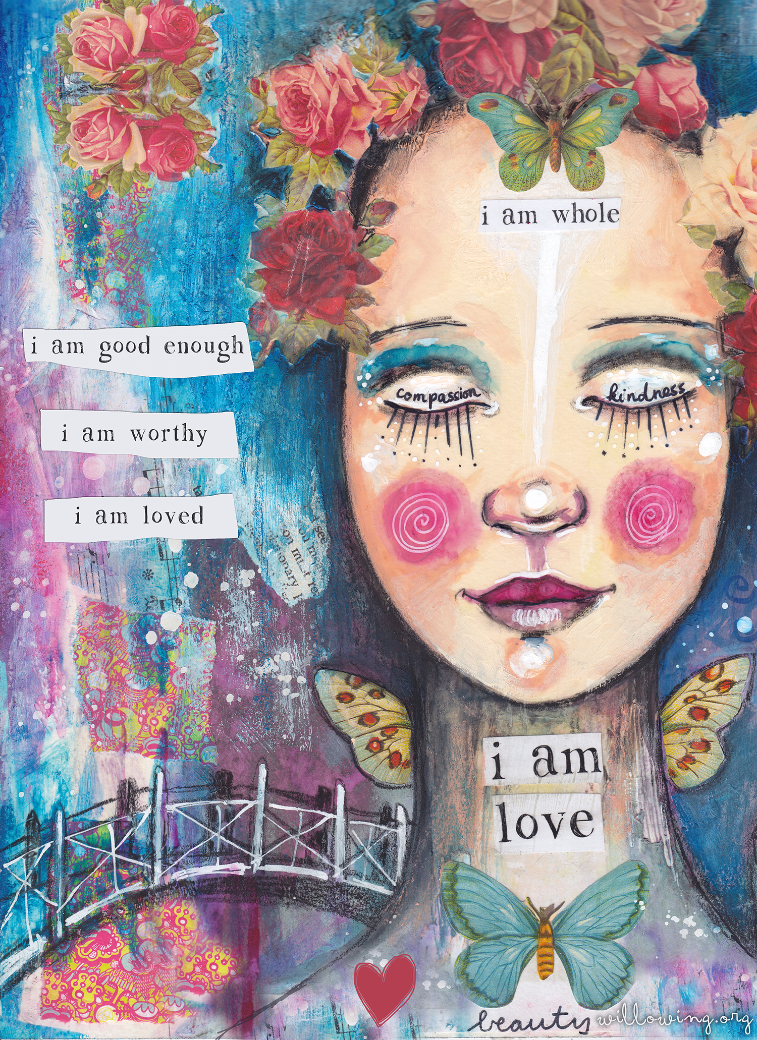 I Am Love - Art Print - Willowing Arts