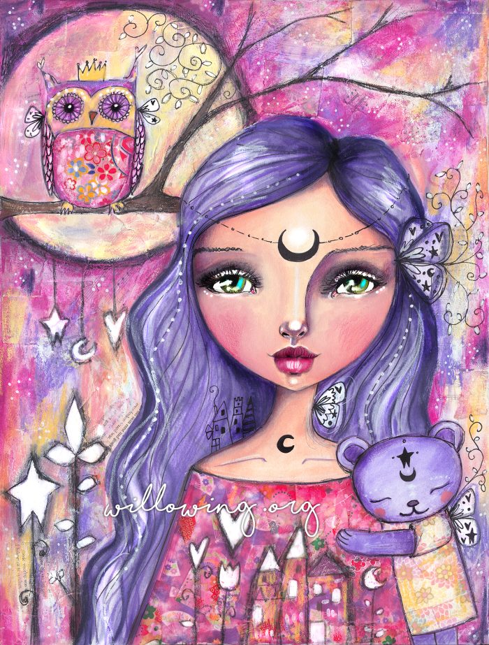 By The Light of the Moon - Original Painting