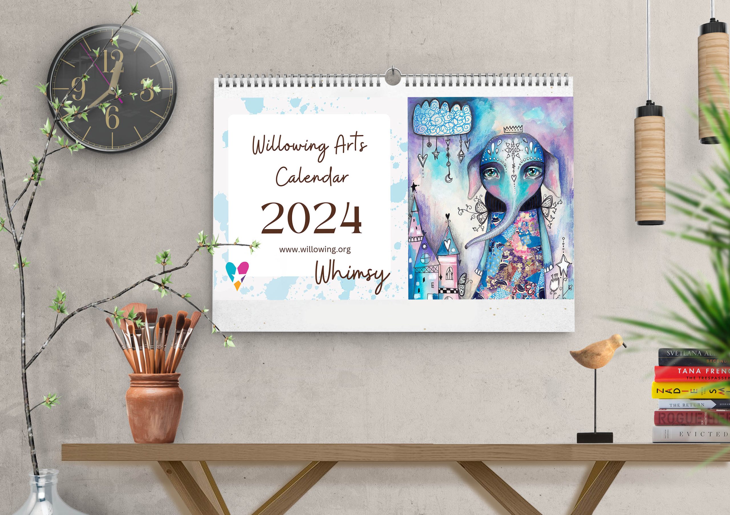 Willowing Arts Whimsy Calendar - Willowing Arts