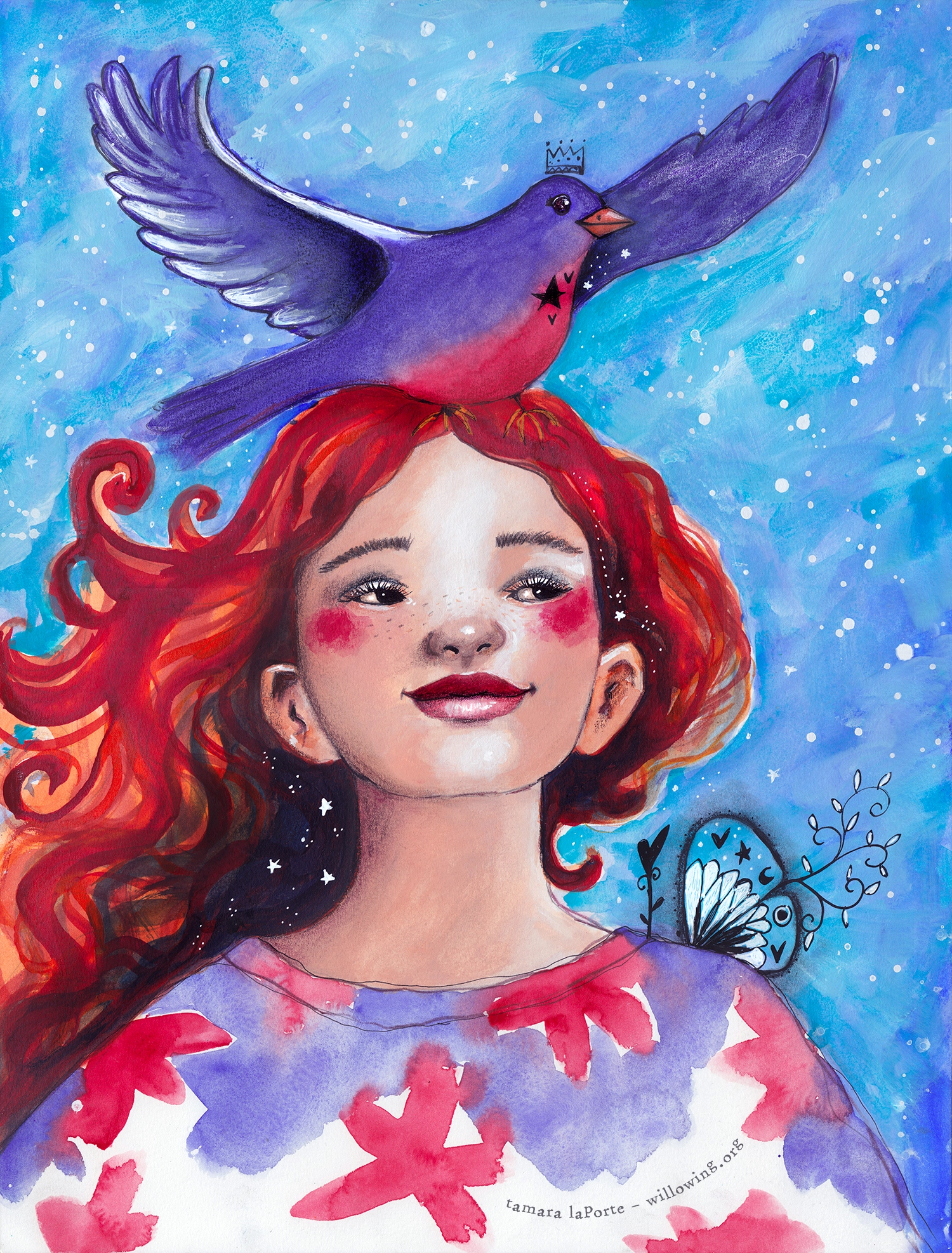 A Happy Visit - Original Painting