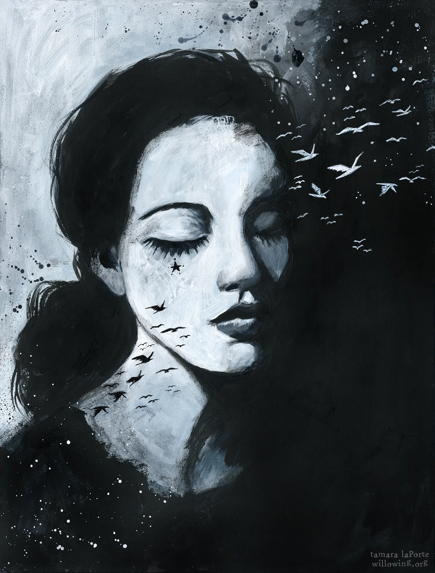 Dreams of Shadow and Light - Original Painting